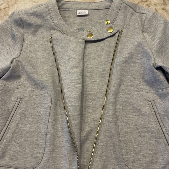 Egg By Susan Lazar Girls grey Jacket Size 6 - Picture 5 of 6